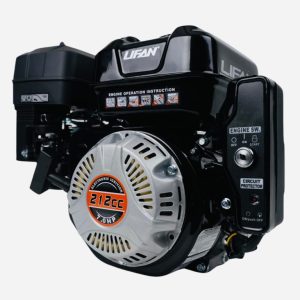 Lifan 212cc Electric Start Engine, 7 HP 3/4″ Horizontal Shaft Gasoline Engine for Go-karts and Minibikes