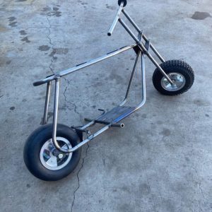 GLOSSY GREY MiniBike Roller
